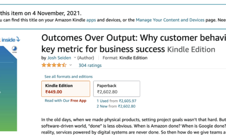 Outcomes Over Outputs